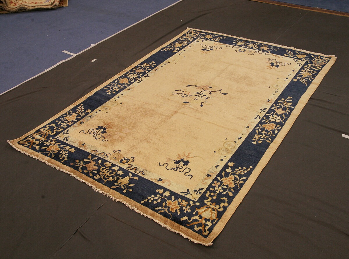 A Small Antique Chinese Peking Rug n°:77655353